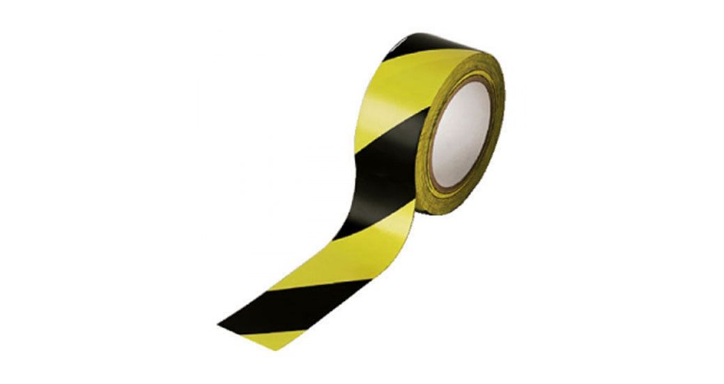 Marking Tape Yellow  Black